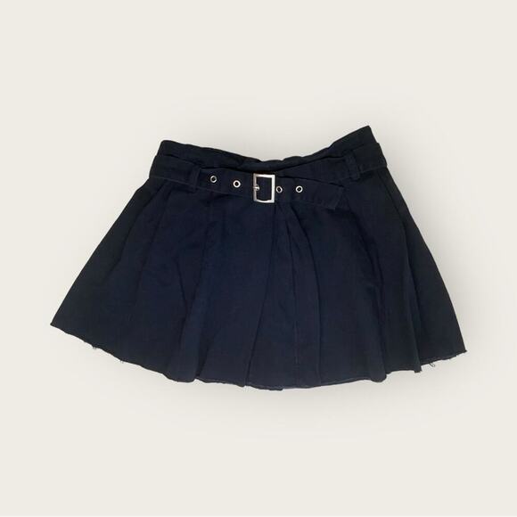 Zara | Bundle 3 Belted Uniform Skirts | Navy Blue | Girls 11-12 - Picture 2 of 15